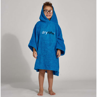 RNLI Dryrobe® Kids Towel Robe, Cobalt