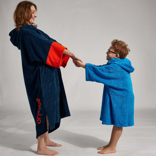 RNLI Dryrobe® Kids Towel Robe, Cobalt