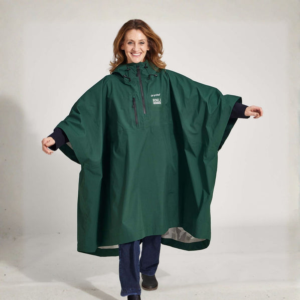 RNLI Dryrobe® Poncho, Green
