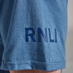 RNLI Embroidered Boat Unisex T-Shirt, Blue