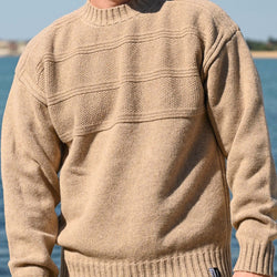 RNLI + Finisterre Men’s Polperro Jumper, Oat
