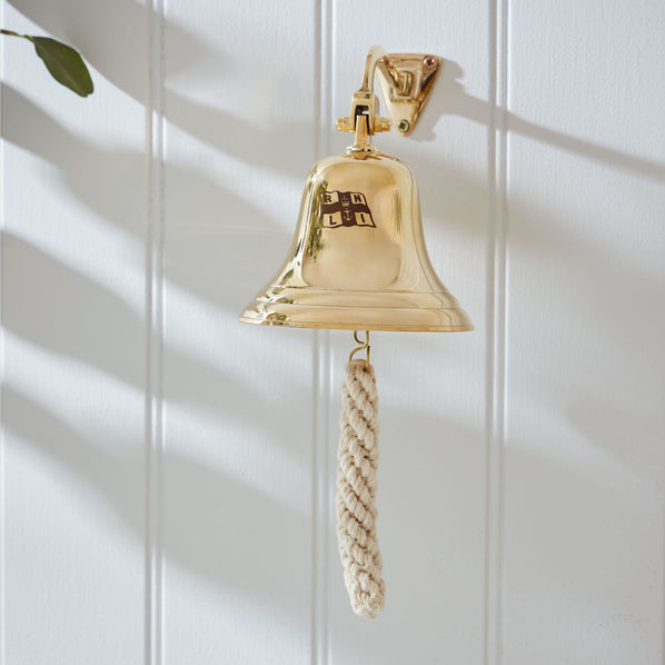 RNLI Flag Ships Bell With Lanyard