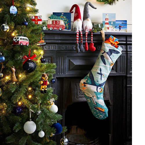 RNLI Flying Puffins Christmas Stocking