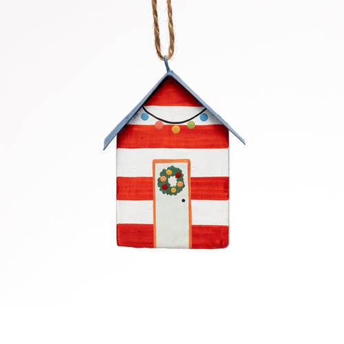 RNLI Hanging Beach Hut Decoration