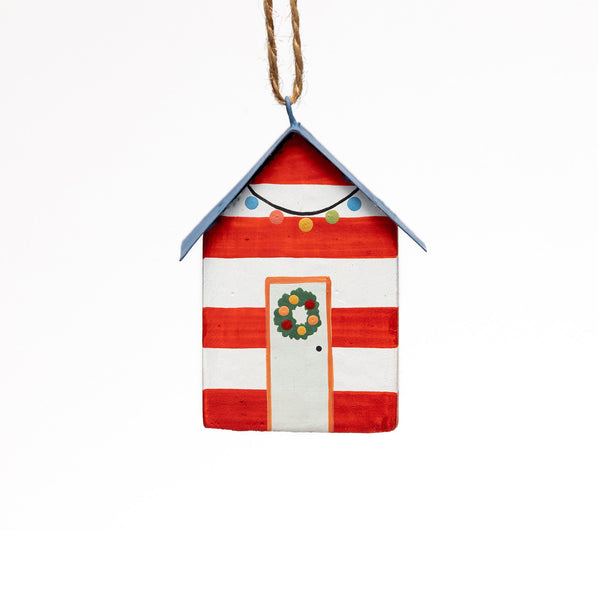 RNLI Hanging Beach Hut Decoration
