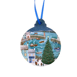 RNLI Harbourside Scene Ceramic Decoration