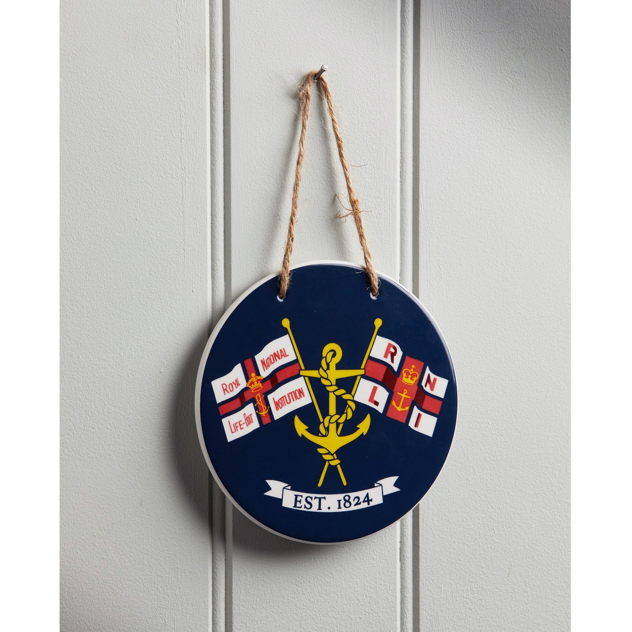 RNLI Heritage Flag Ceramic Sign