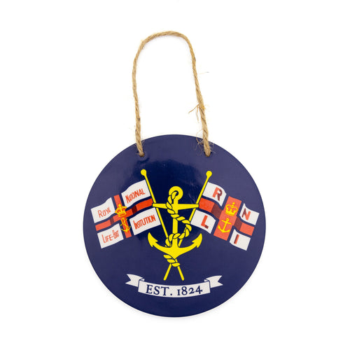 RNLI Heritage Flag Ceramic Sign