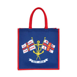 RNLI Heritage Flag Recycled Shopping Bag, Navy