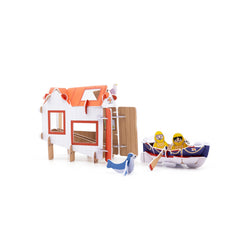 RNLI Heritage Lifeboat Station Build and Play Set