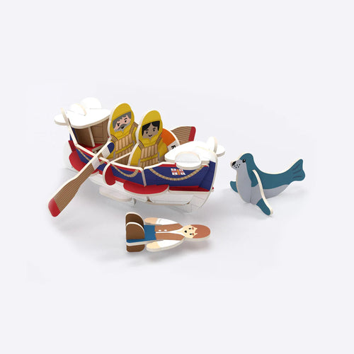 RNLI Heritage Lifeboat Station Build and Play Set