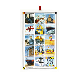 RNLI Heritage Timeline Tea Towel