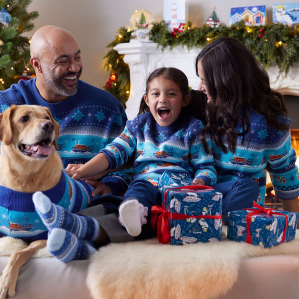 RNLI Kids’ Knitted Christmas Jumper