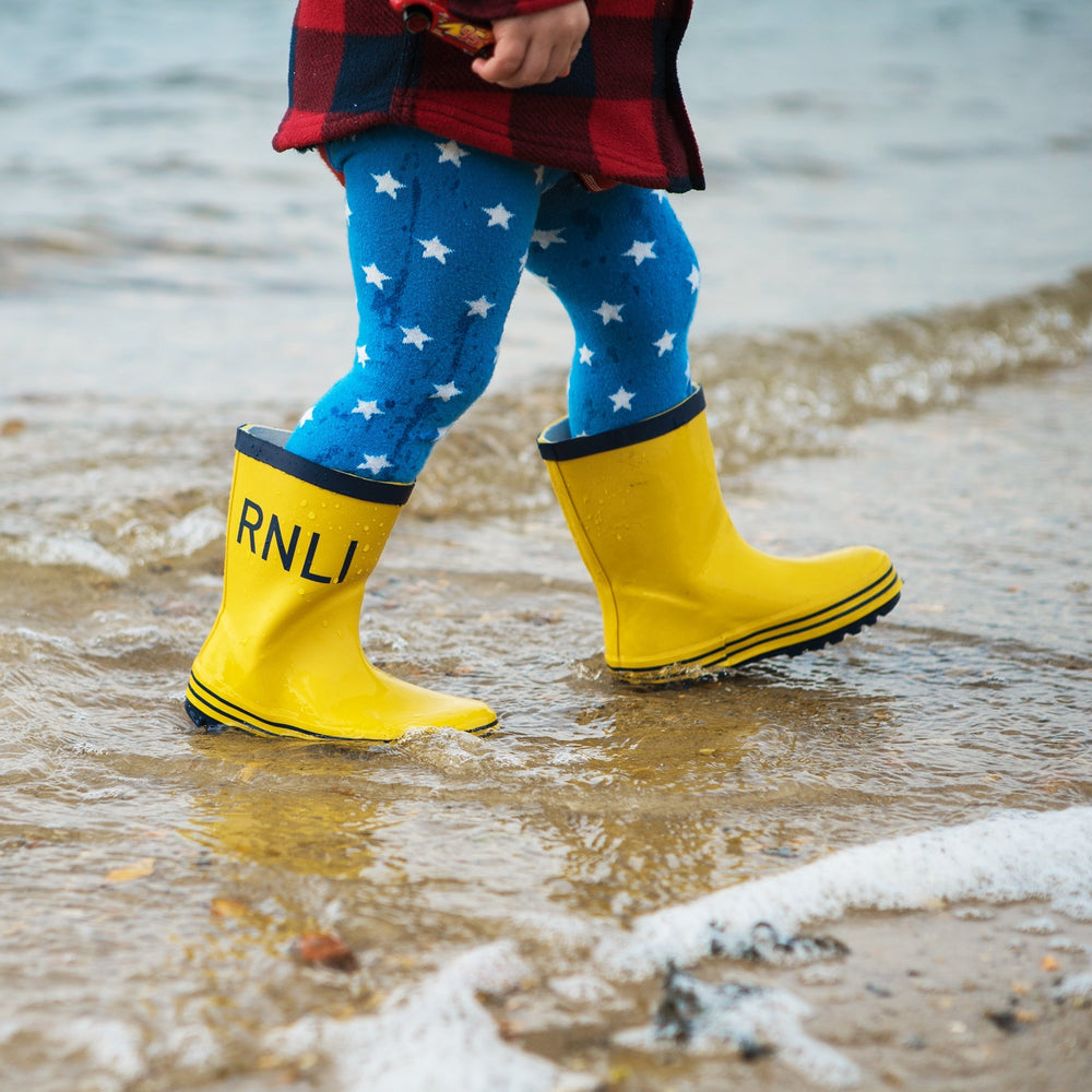  <p>Iconic yellow wellies</p> 