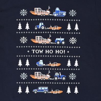 RNLI Land and Sea Christmas Unisex T-shirt, Navy