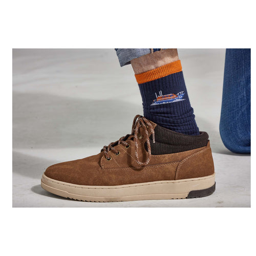 RNLI Lifeboat Navy Sport Socks, Pack of 2