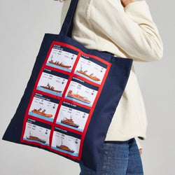 RNLI Lifeboat Statistics Tote Bag