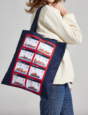 RNLI Lifeboat Statistics Tote Bag