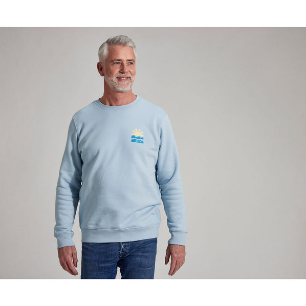 RNLI Lifeguards Unisex Sweatshirt, Light Blue