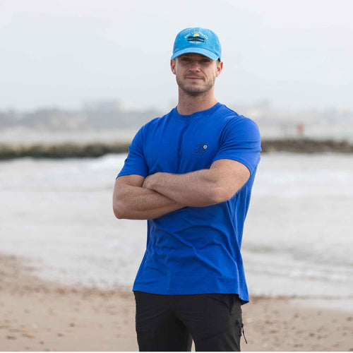 RNLI Lifeguards Unisex T-Shirt, Blue