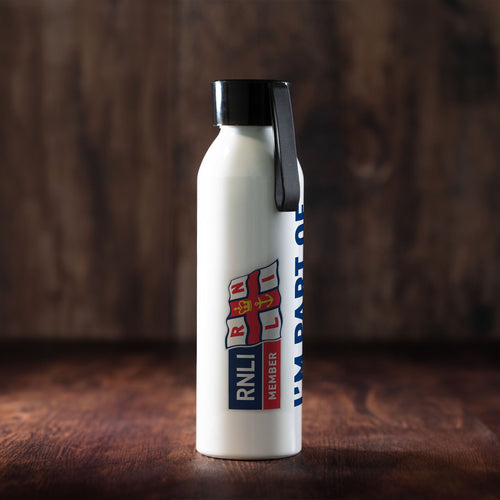 RNLI Membership Water Bottle, White