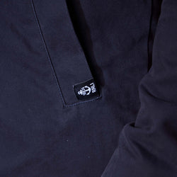 RNLI Men’s Quilted Canvas Pea Coat, Navy