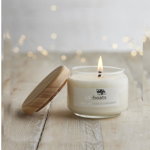 RNLI Nutmeg, Orange and Cinnamon Scented Candle