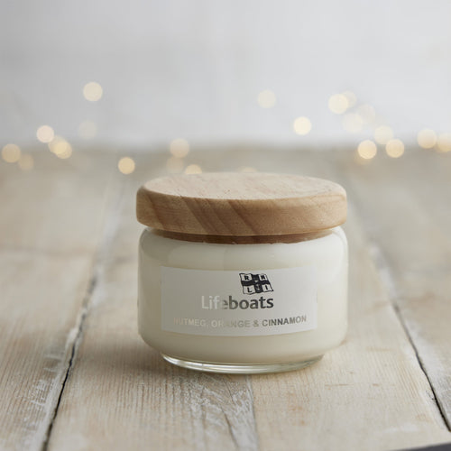 RNLI Nutmeg, Orange and Cinnamon Scented Candle