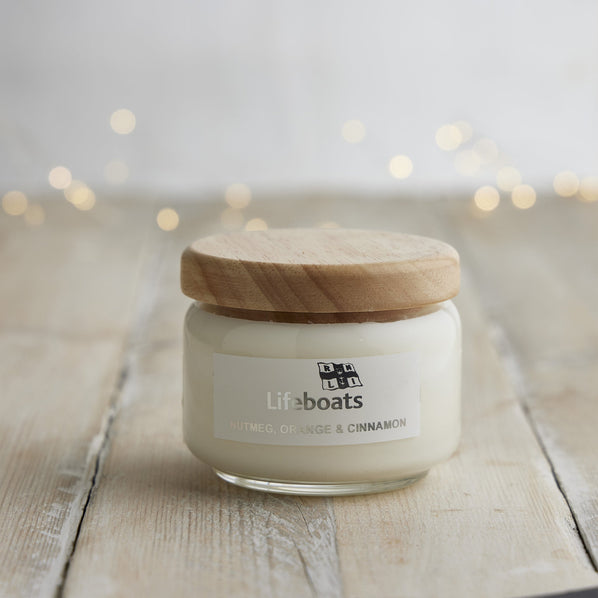 RNLI Nutmeg, Orange and Cinnamon Scented Candle