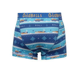 RNLI OddBalls Men’s Christmas Boxers