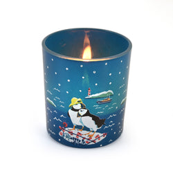 RNLI Puffin in Sou'wester Tealight Holder