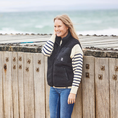 RNLI Recycled Fleece Borg Unisex Gilet