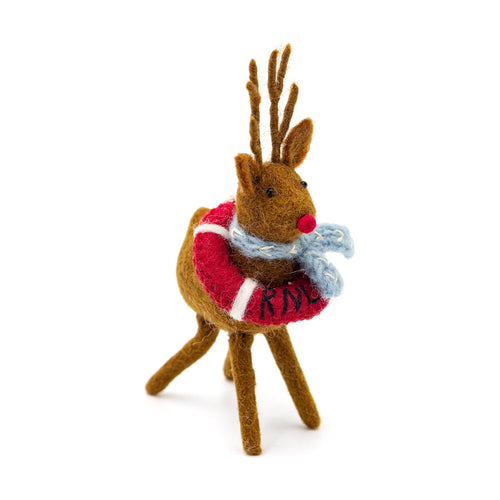 RNLI Reindeer with Lifering