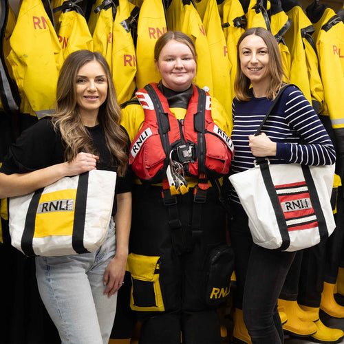 RNLI Repurposed ALB Lifejacket Tote Bag, Yellow