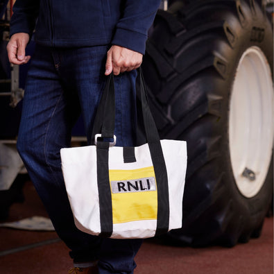 RNLI Repurposed ALB Lifejacket Tote Bag, Yellow