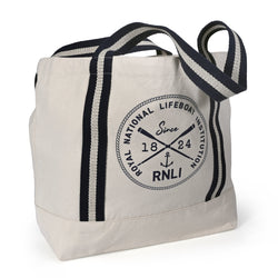 RNLI Royal Oars and Anchor Bag, Cream