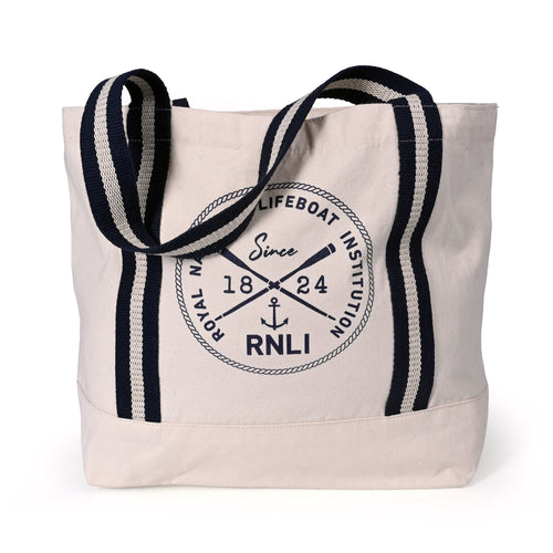 RNLI Royal Oars and Anchor Bag, Cream