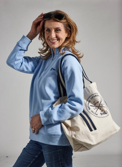 RNLI Royal Oars and Anchor Bag, Cream