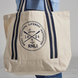 RNLI Royal Oars and Anchor Bag, Cream