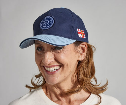 RNLI Royal Oars and Anchor Cap, Blue