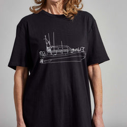 RNLI Shannon Boat Plans Unisex T-Shirt