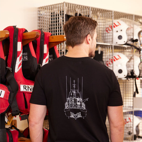 RNLI Shannon Boat Plans Unisex T-Shirt