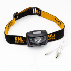 RNLI Since 1824 Adult Head Torch Black