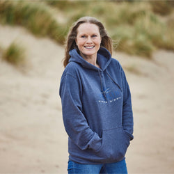 RNLI Since 1824 Unisex Hoodie, Charcoal