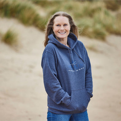 RNLI Since 1824 Unisex Hoodie, Charcoal