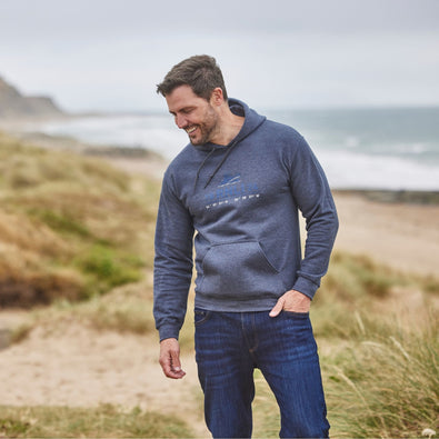 RNLI Since 1824 Unisex Hoodie, Charcoal