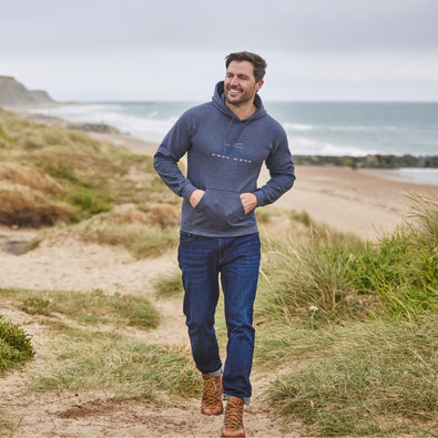 RNLI Since 1824 Unisex Hoodie, Charcoal