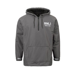 RNLI Since 1824 Unisex Waterproof Fleece Hoodie, Grey