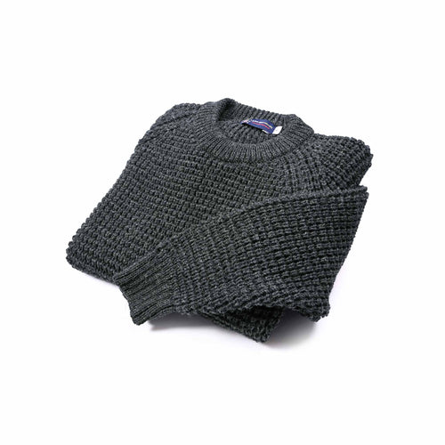 RNLI Unisex Popcorn Jumper Charcoal