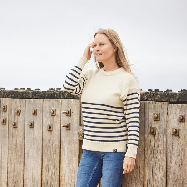 RNLI Unisex Stripe Jumper